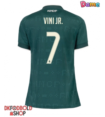 Real Madrid Vinicius Junior #7 Udebanetrøje Dame 2026-27 Kort ærmer Real Madrid Vinicius Junior #7 Udebanetrøje Dame 2026-27 Kort ærmer